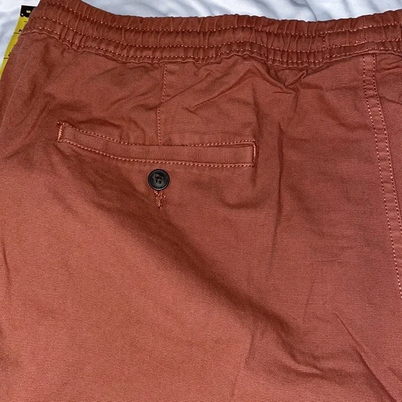 GoodThreads Slim Fit Pull On Canvas Shorts XXL Clay Color - Picture 6 of 11